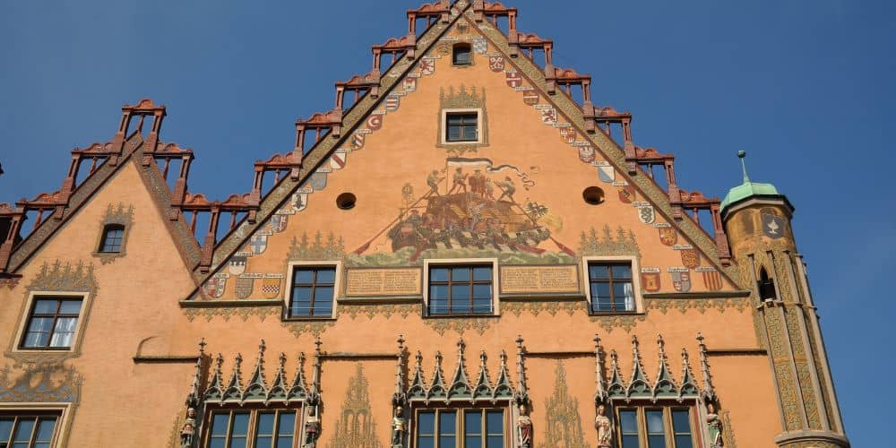 Das Rathaus in Ulm